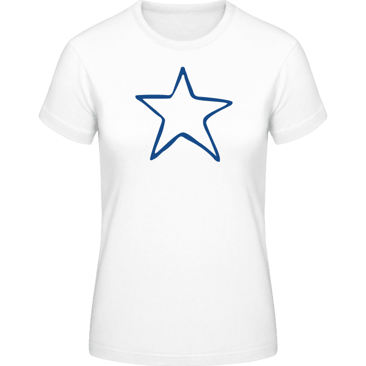 Star Scribble T-skjorte for kvinner 0 image