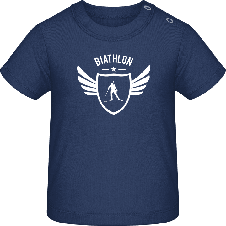 Biathlon Winged Baby T-Shirt contain pic