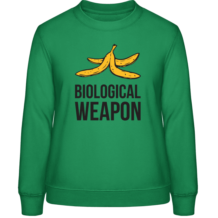 Biological Weapon Sudadera de mujer contain pic
