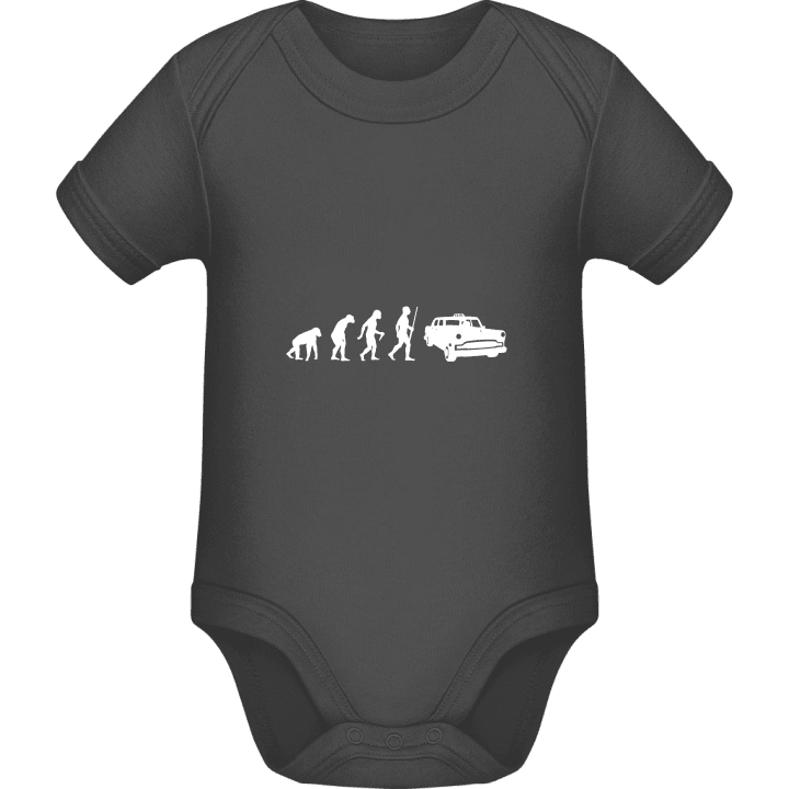 Taxi Driver Evolution Baby romper kostym contain pic