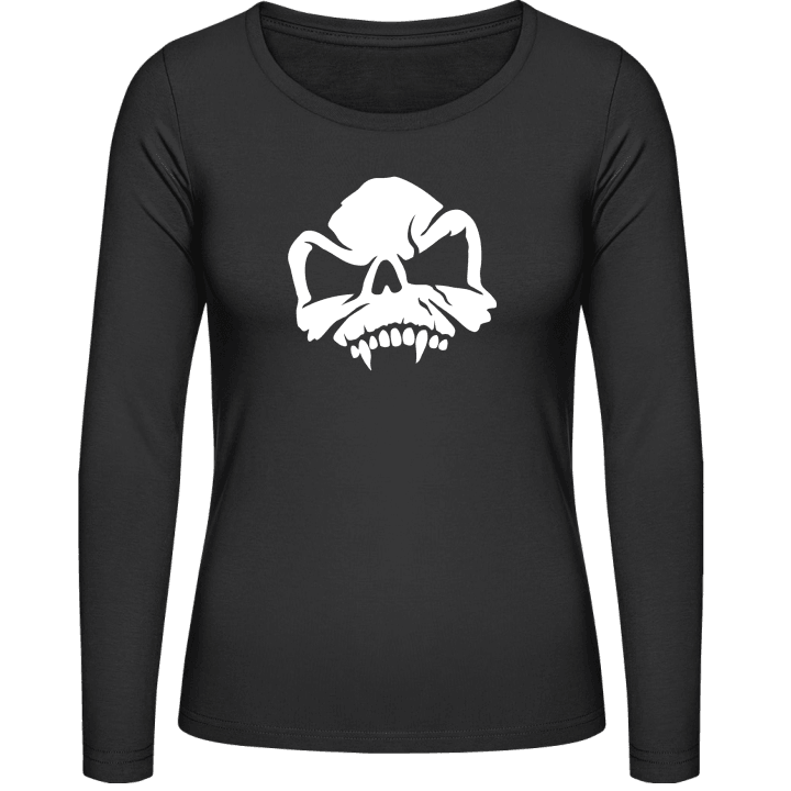 Vampire Skull Women long Sleeve Shirt 0 image