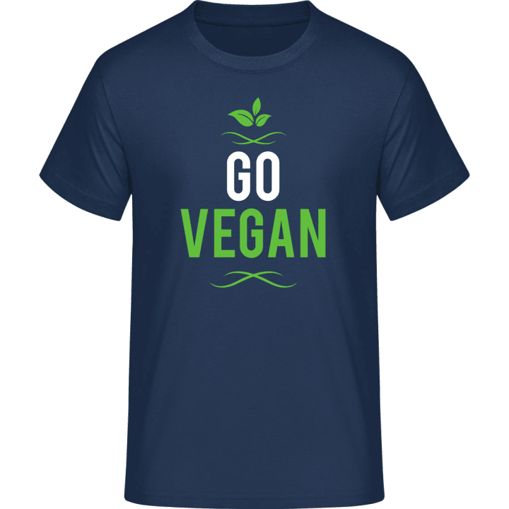 Go Vegan T-skjorte contain pic