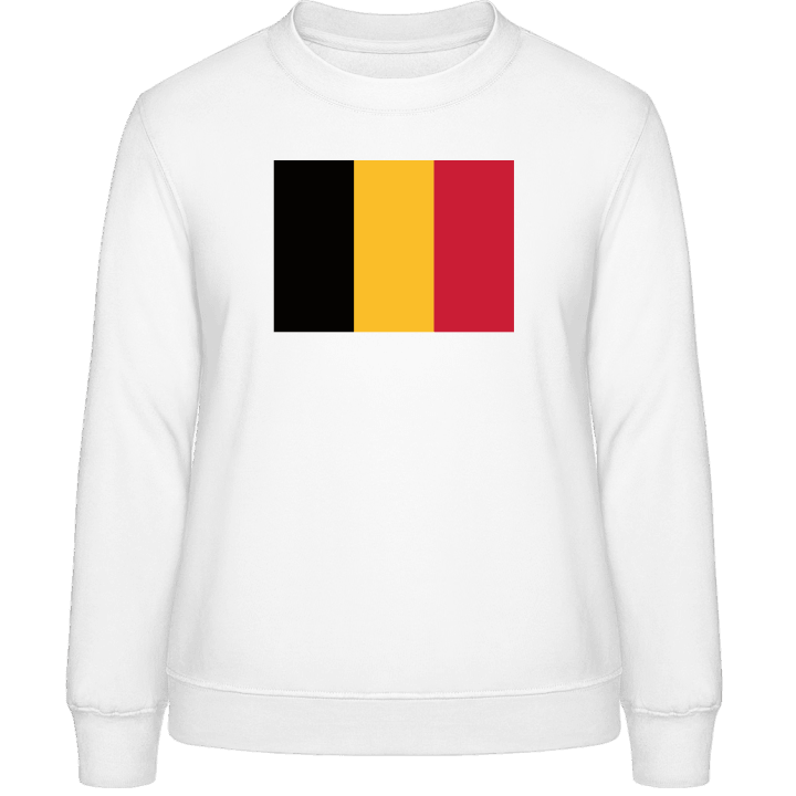 Belgium Flag Sweatshirt för kvinnor contain pic