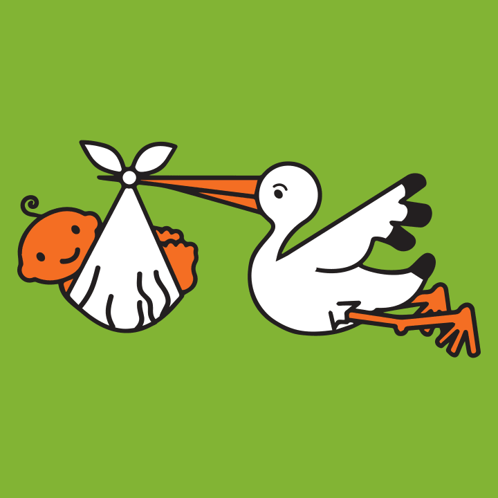 Stork vauvan kanssa Naisten t-paita 0 image