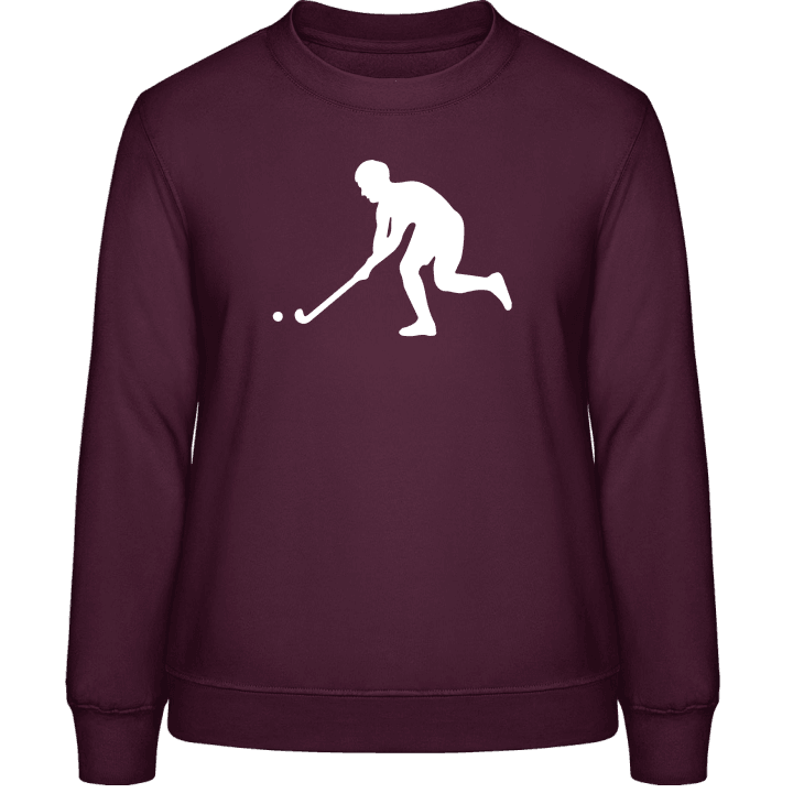 Field Hockey Player Frauen Sweatshirt contain pic