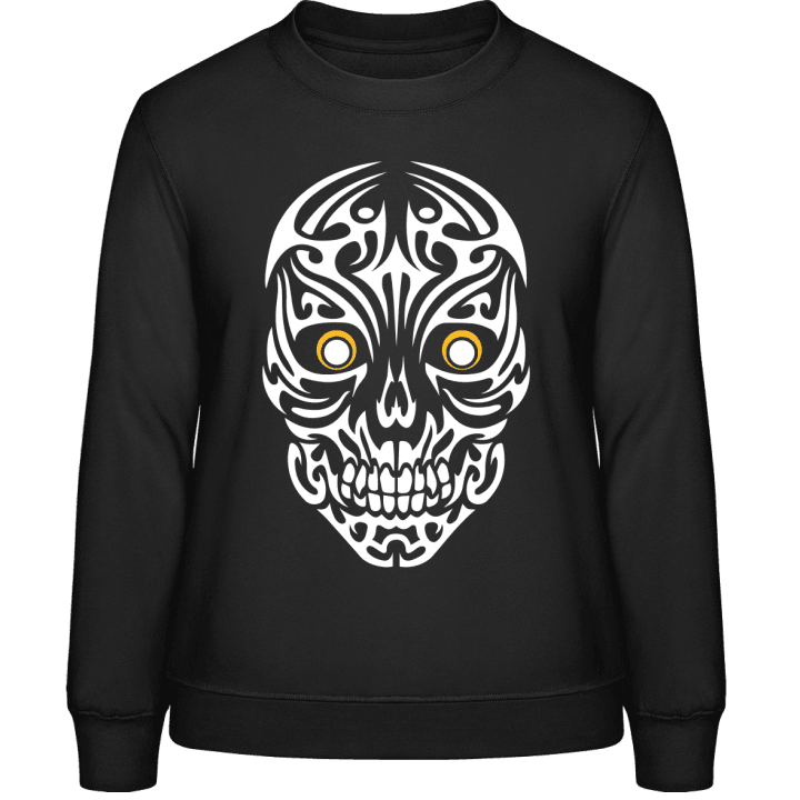 Tribal Skull Frauen Sweatshirt 0 image