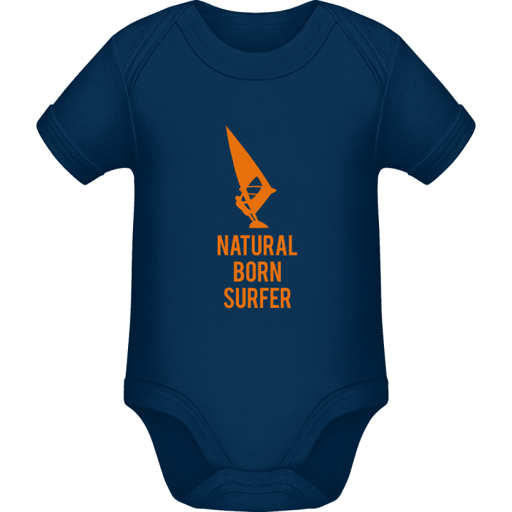 Natural Born Surfer Baby romper kostym contain pic