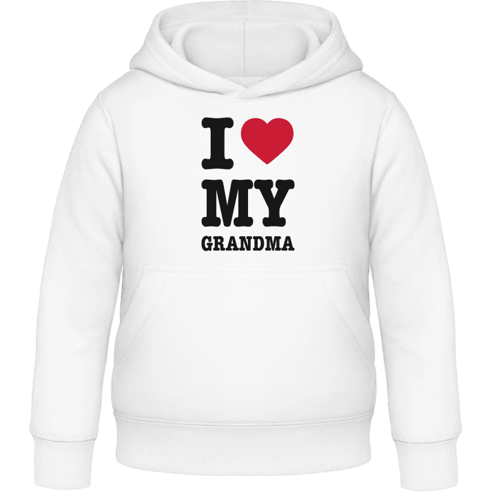 I Love My Grandma Kinder Kapuzenpulli 0 image
