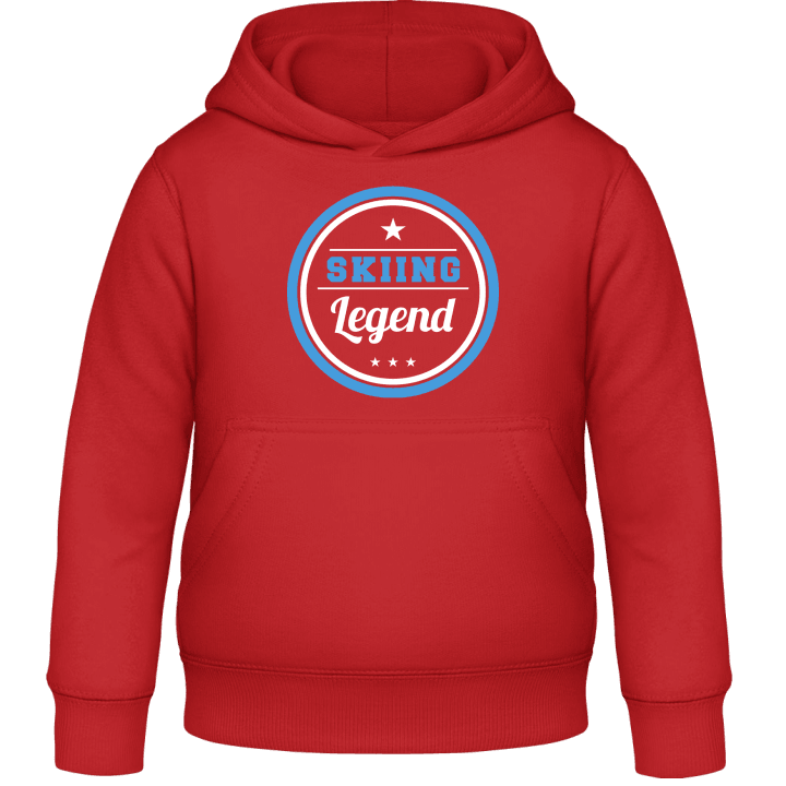 Skiing Legend Kids Hoodie contain pic