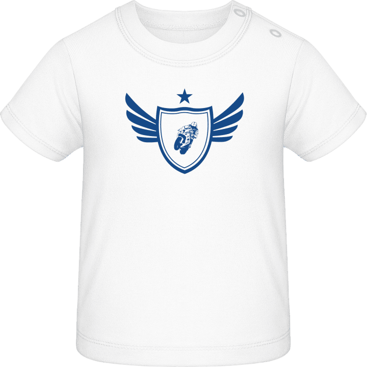 Superbiker Winged Baby T-Shirt contain pic
