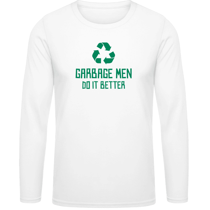 Garbage Men Do It Better Langarmshirt contain pic