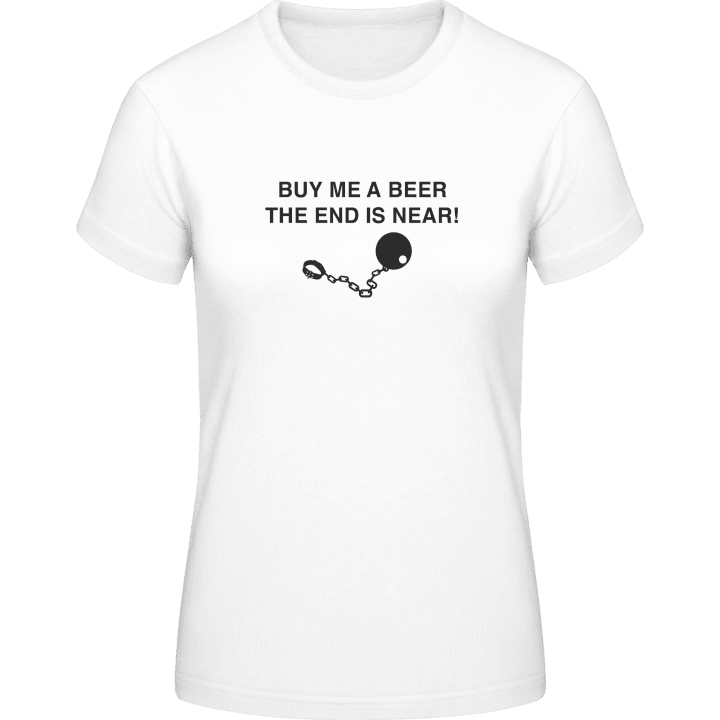 The End Is Near Vrouwen T-shirt contain pic