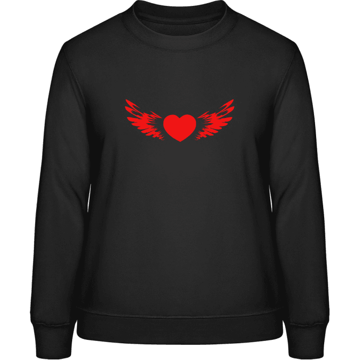 Heart Wings Women Sweatshirt contain pic