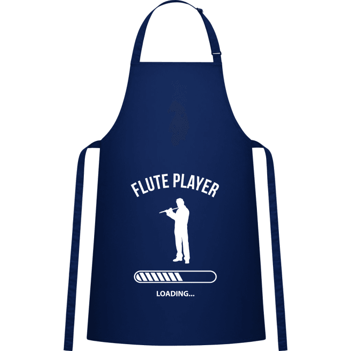 Flute Player Loading Delantal de cocina contain pic