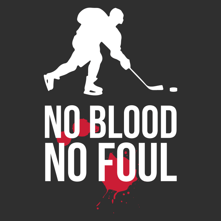 No Blood No Foul Silhouette T-shirt à manches longues pour femmes 0 image