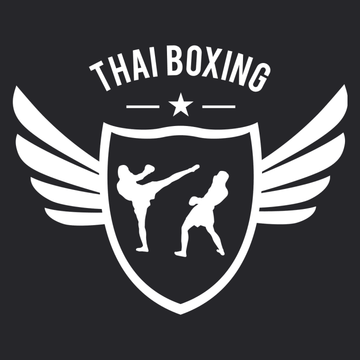 Thai Boxing Winged Kvinnor långärmad skjorta 0 image