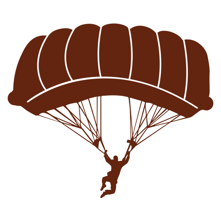 Skydiver Silhouette Stofftasche 0 image