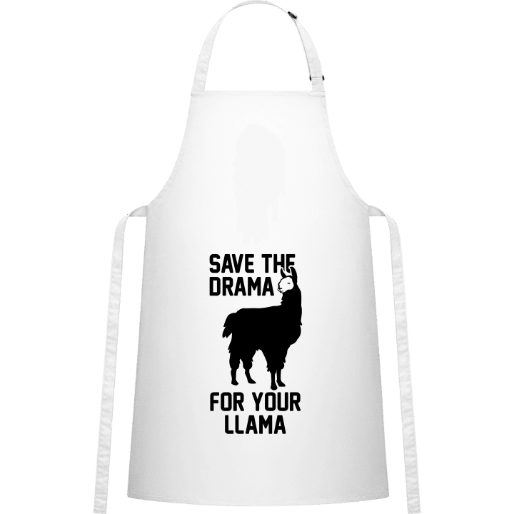 Save The Drama For Your Llama Kitchen Apron 0 image