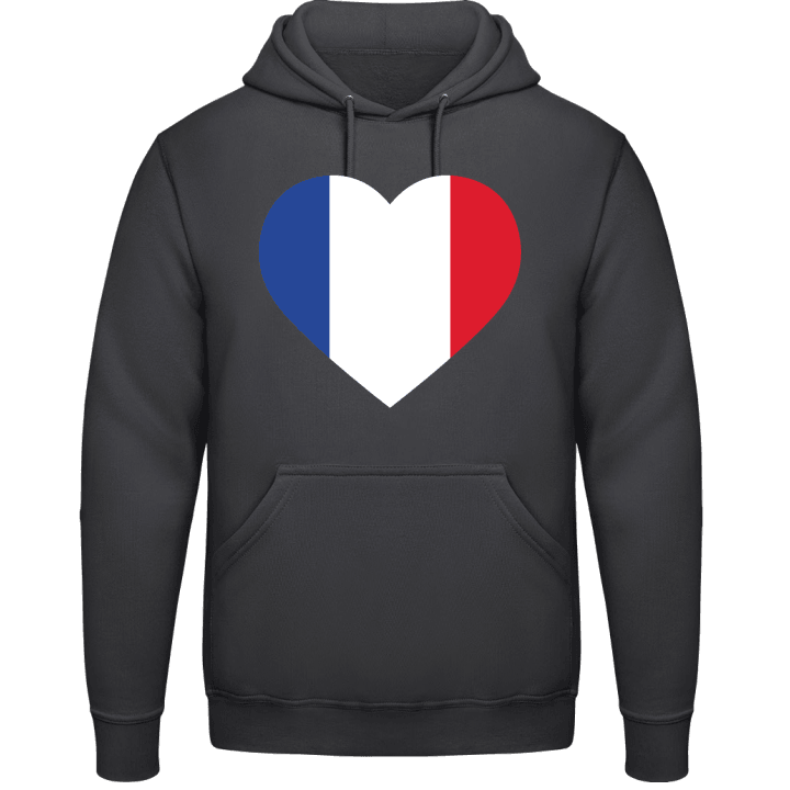 France Heart Sudadera con capucha contain pic