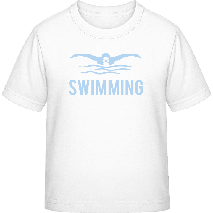 Simning Silhouette T-shirt för barn contain pic