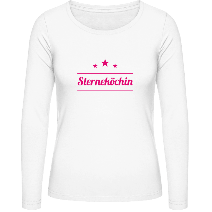Sterneköchin T-shirt à manches longues pour femmes contain pic