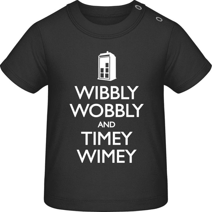 Wibbly Wobbly and Timey Wimey T-shirt bébé 0 image
