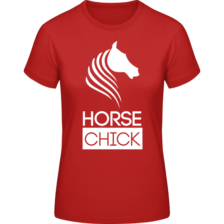 Horse Chick T-shirt för kvinnor 0 image