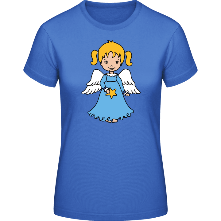 Angel Girl With Star T-skjorte for kvinner 0 image