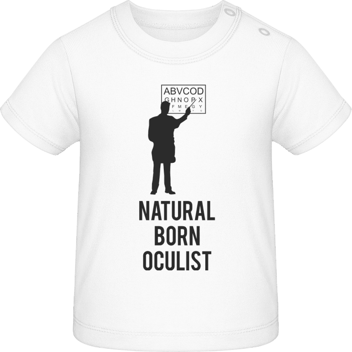 Natural Born Oculist Baby T-skjorte contain pic