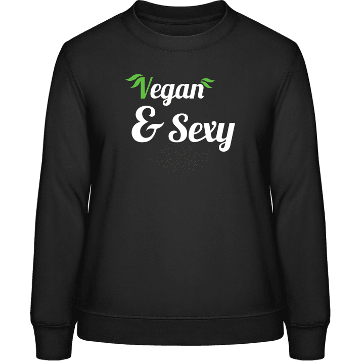 Vegan & Sexy Women Sweatshirt contain pic