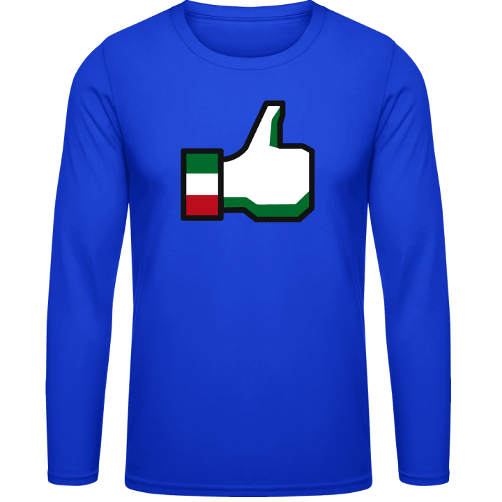 Italia Like Shirt met lange mouwen contain pic