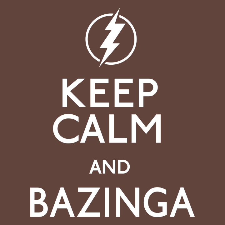 Keep Calm And Bazinga Långärmad skjorta 0 image