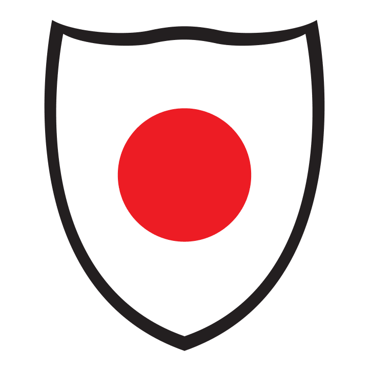 Japan Shield Flag Maglietta 0 image