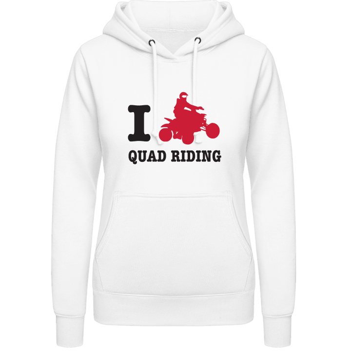I Love Quad Vrouwen Hoodie contain pic