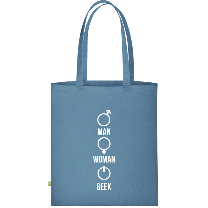Man Woman Geek Väska av tyg 0 image
