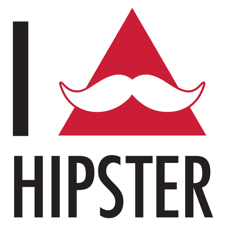 I Love Hipster Stofftasche 0 image