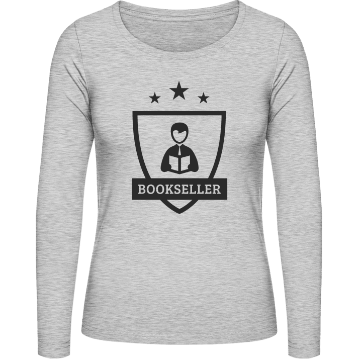 Bookseller Coat Of Arms Vrouwen Lange Mouw Shirt contain pic