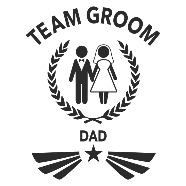Team Groom Dad T-shirt à manches longues 0 image