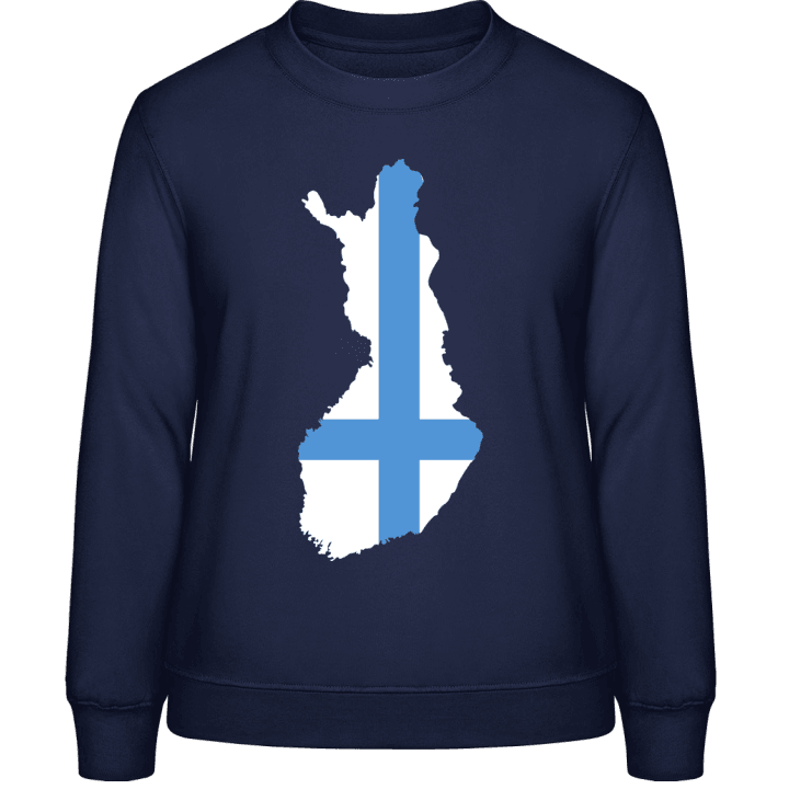 Carte de la Finlande Sweat-shirt pour femme contain pic
