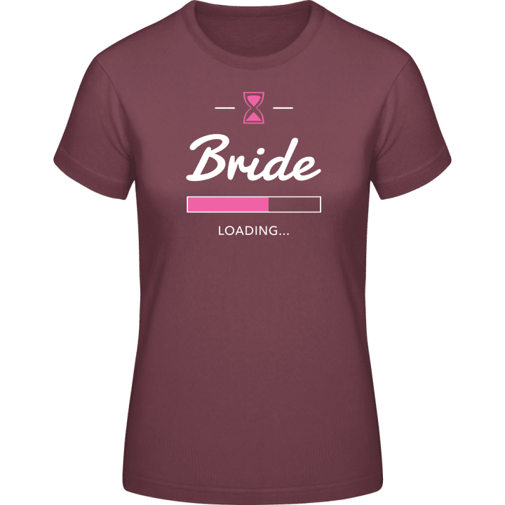 Bride loading T-shirt för kvinnor 0 image