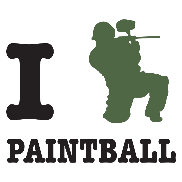 I Love Paintball Naisten t-paita 0 image