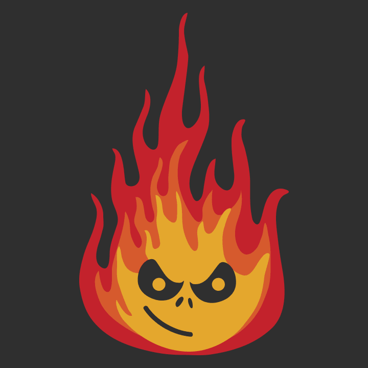 Fire Character T-skjorte 0 image
