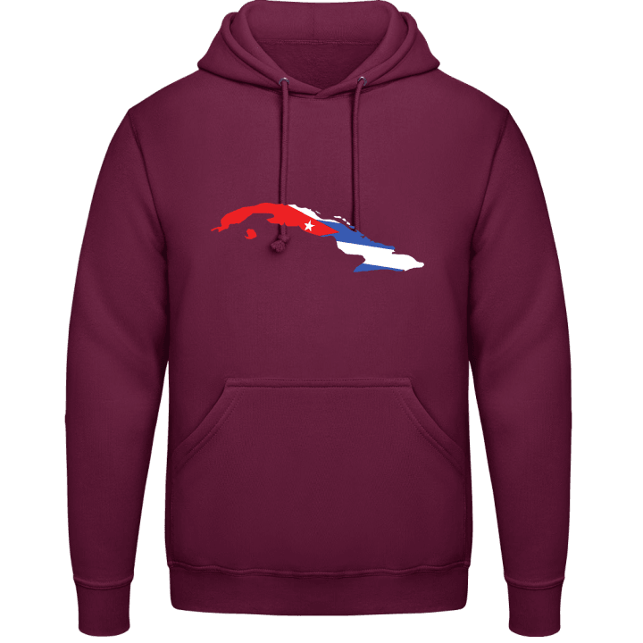 Cuba Map Hoodie contain pic