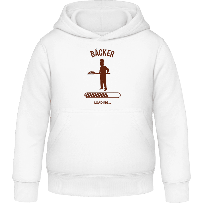 Bäcker Loading Kids Hoodie contain pic