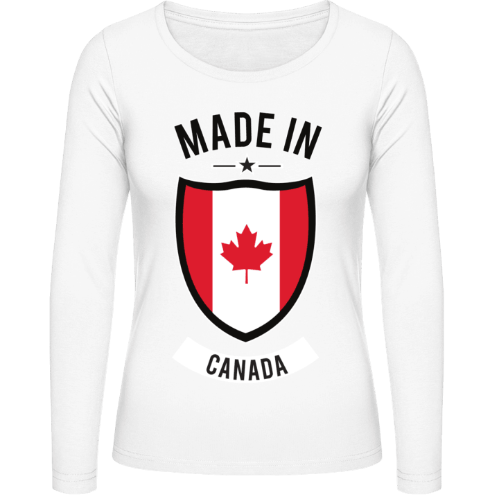 Made in Canada Vrouwen Lange Mouw Shirt 0 image