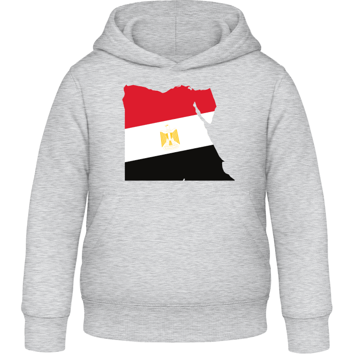 Egypt Map with Crest Kids Hoodie contain pic