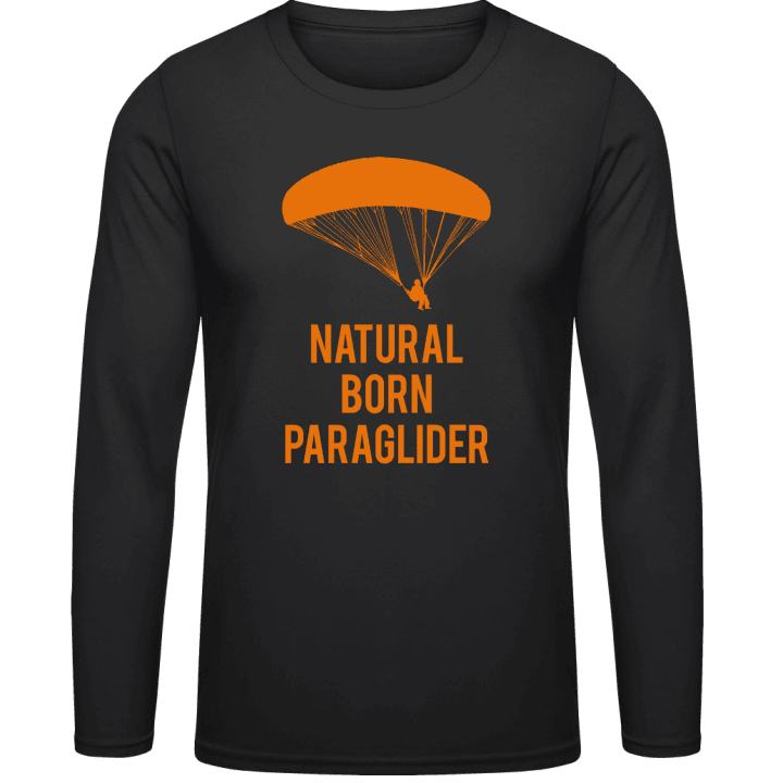 Natural Born Paraglider T-shirt à manches longues contain pic