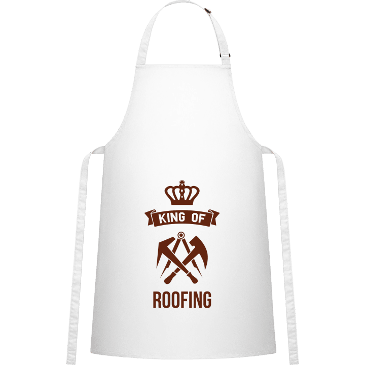 King Of Roofing Förkläde för matlagning contain pic