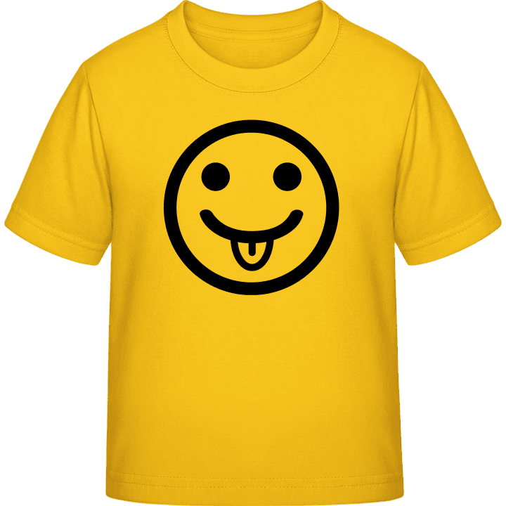 Cheeky Smiley Camiseta infantil contain pic