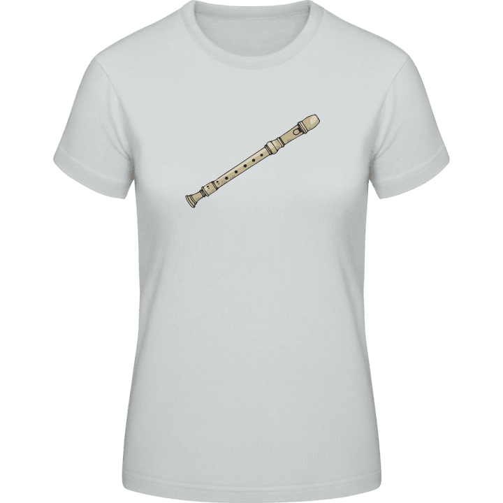 Blockflöte Illustration Frauen T-Shirt contain pic